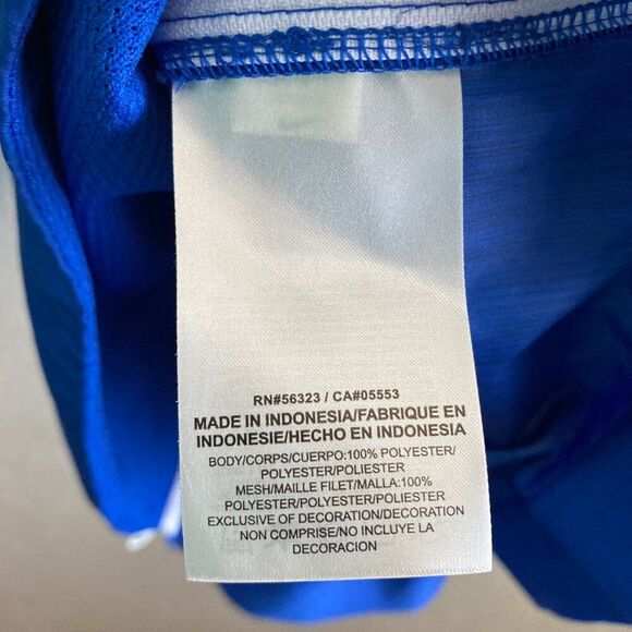 Duke Blue Devils Nike Lightweight Pullover Side Zip Windbreaker Jacket Small - Picture 4 of 4